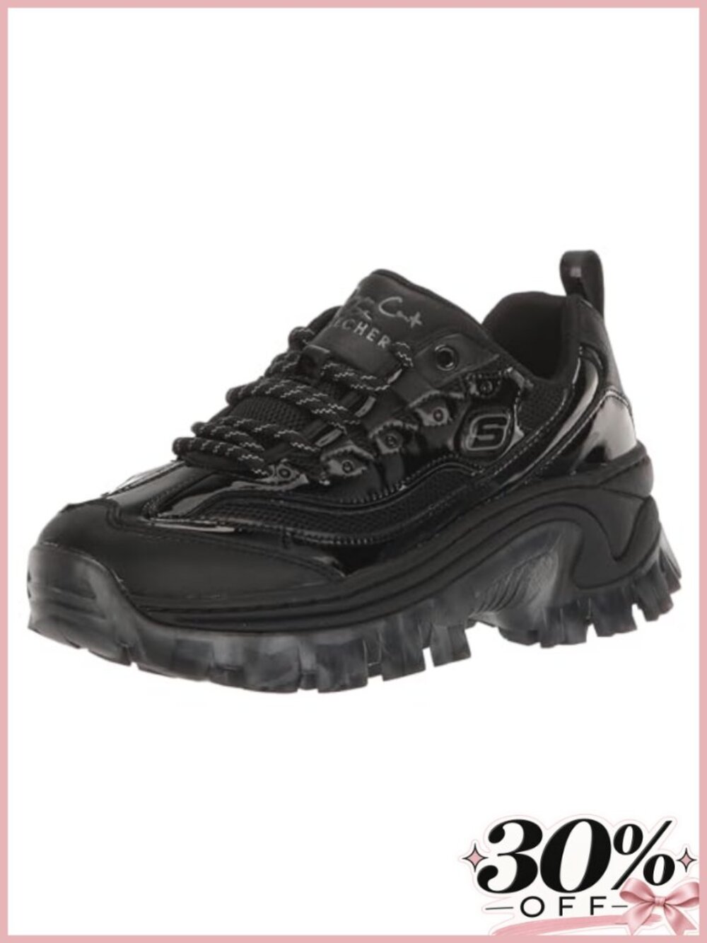Women's Lace-Up Fashion Sneakers with Memory Foam Cushioning